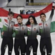 Győztes vegyes váltó Zalánnal 2023 EYOF